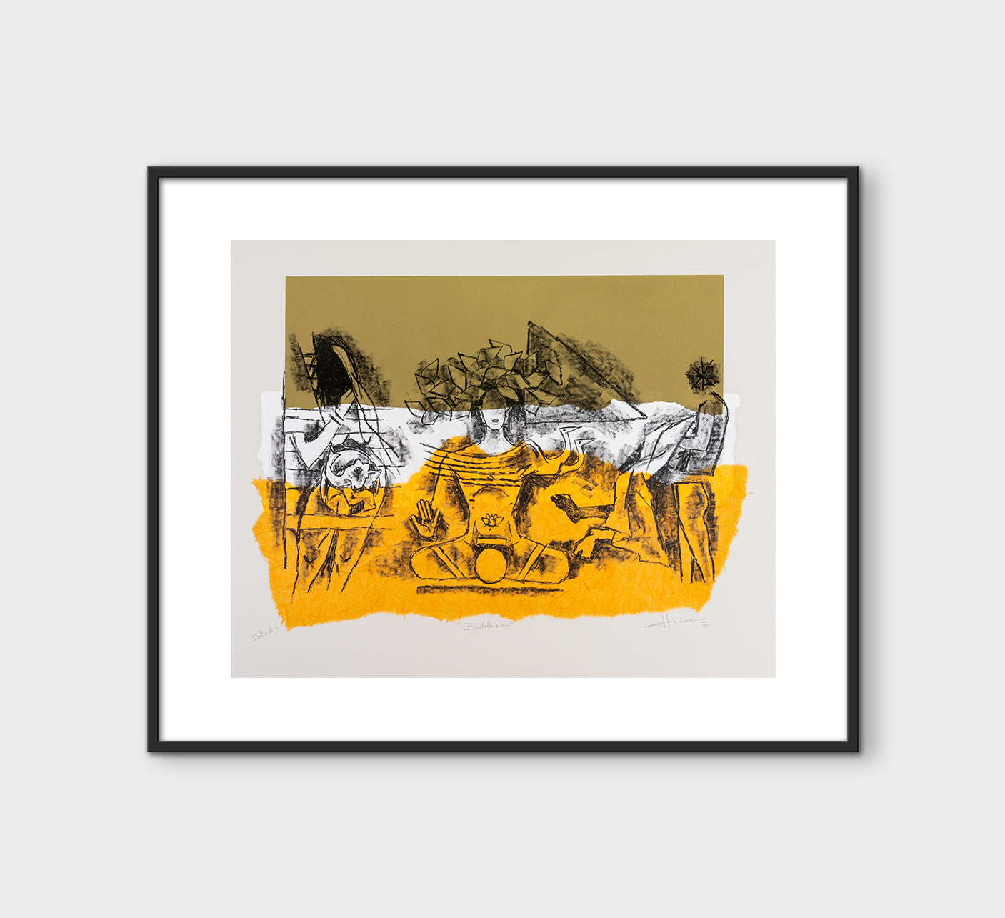 Buddhism 1995 By MF Husain