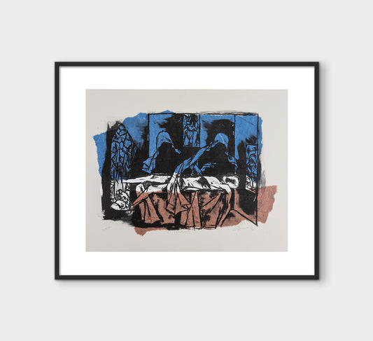 Christianity 1995 by MF Husain