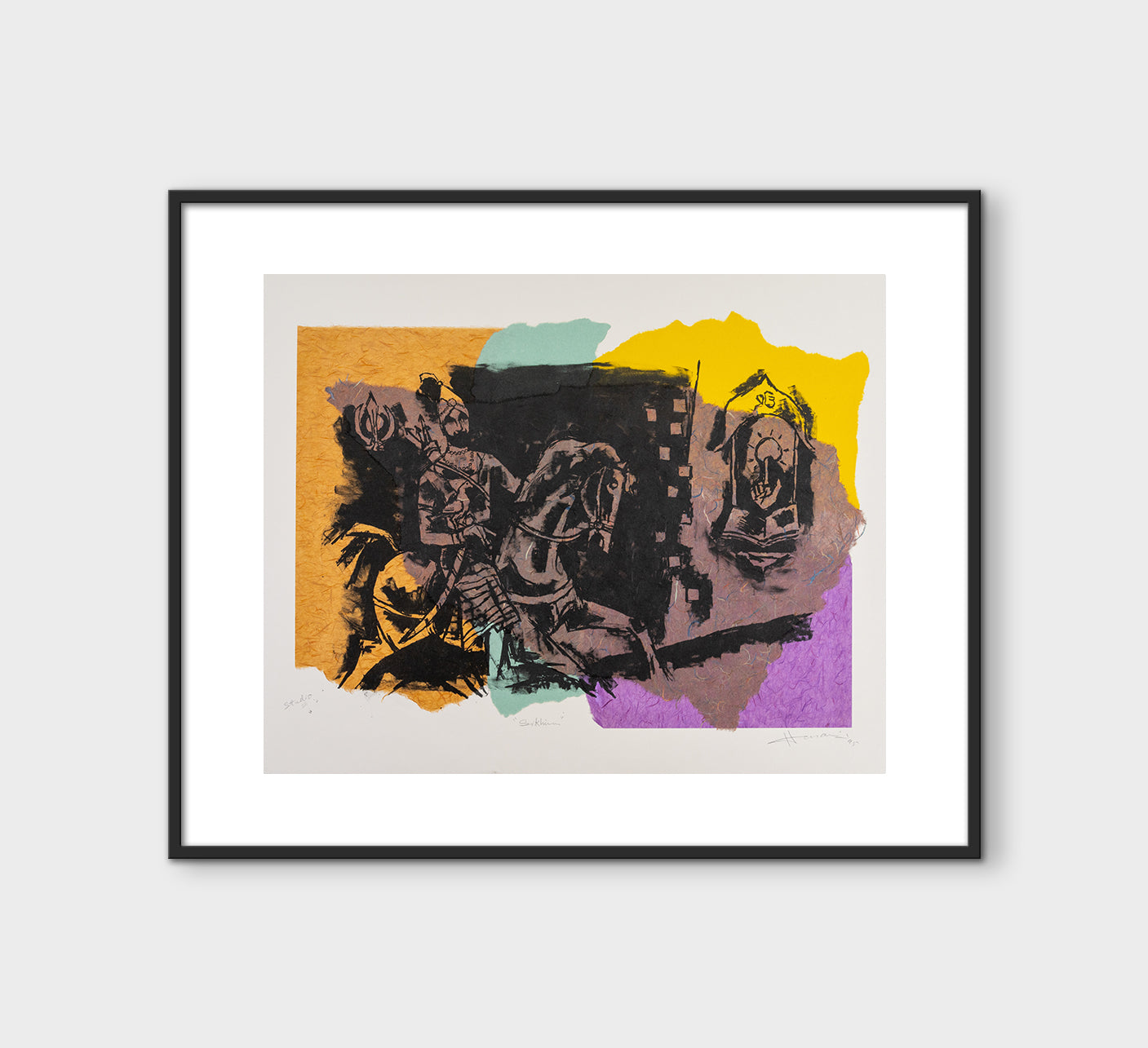 Sikhism 1995 By MF Husain